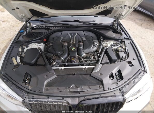 WBAJB9C5XJB050160 2018 BMW 7 SERIES Белый Вид сзади