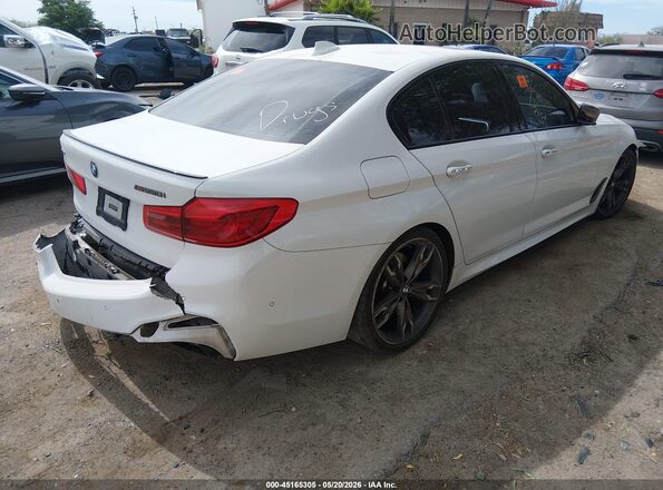 WBAJB9C5XJB050160 2018 BMW 7 SERIES Белый Задняя правая четверть