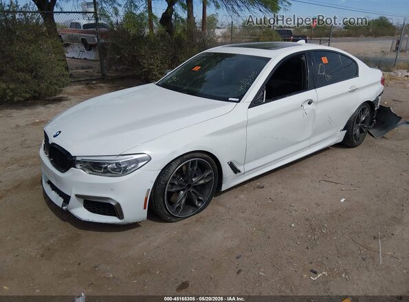WBAJB9C5XJB050160 2018 BMW 7 SERIES Белый Передняя левая четверть