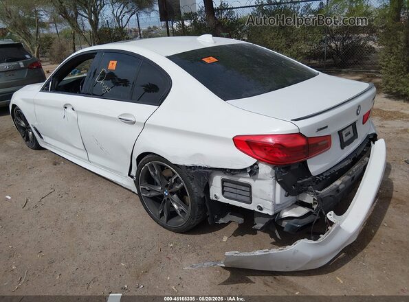 WBAJB9C5XJB050160 2018 BMW 7 SERIES Белый Задняя левая четверть