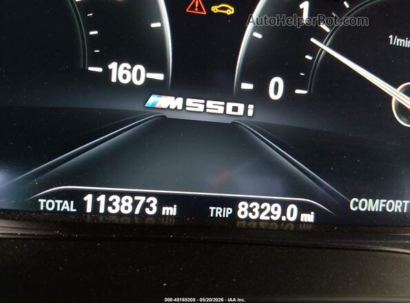 WBAJB9C5XJB050160 2018 BMW 7 SERIES Белый Панорамный вид салона 360°