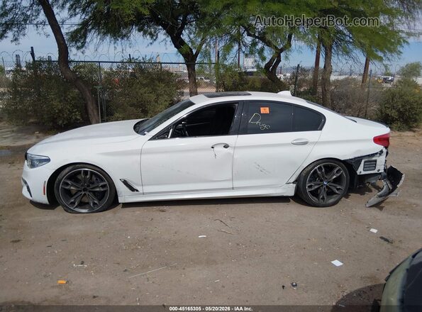 WBAJB9C5XJB050160 2018 BMW 7 SERIES Белый Вид задней части салона