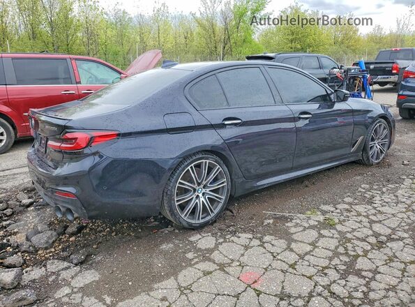 WBAJB9C5XJB286968 2018 BMW M5 Black Trasero derecho