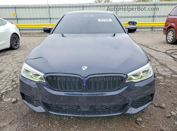 WBAJB9C5XJB286968 2018 BMW M5 Black Vista frontal