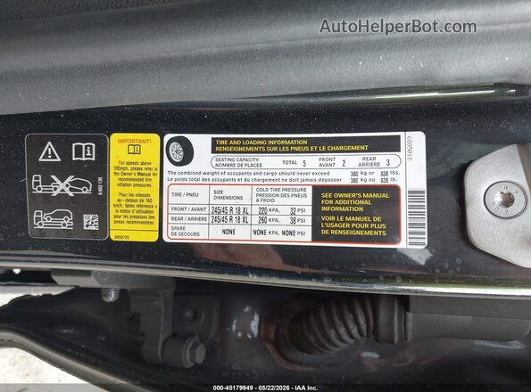 WBAJD1C58JG474869 2018 BMW 5 SERIES Black Widok komory silnika