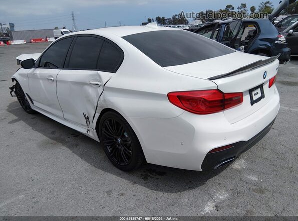 WBAJE5C34HG477779 2017 BMW 5 SERIES White უკანა მარცხენა