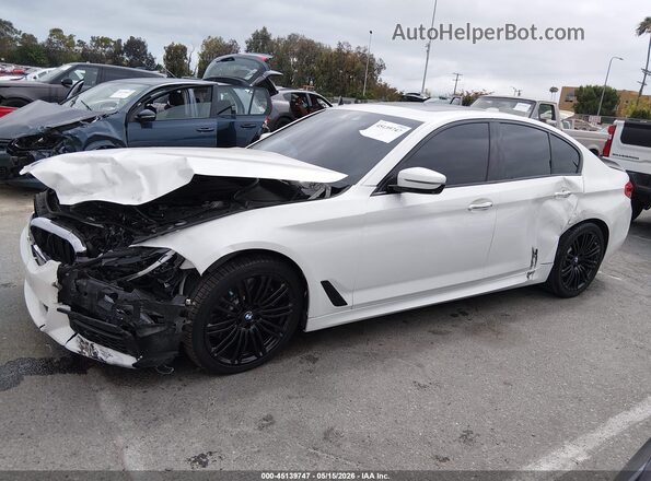 WBAJE5C34HG477779 2017 BMW 5 SERIES White სალონის 360-გრადუსიანი ხედი