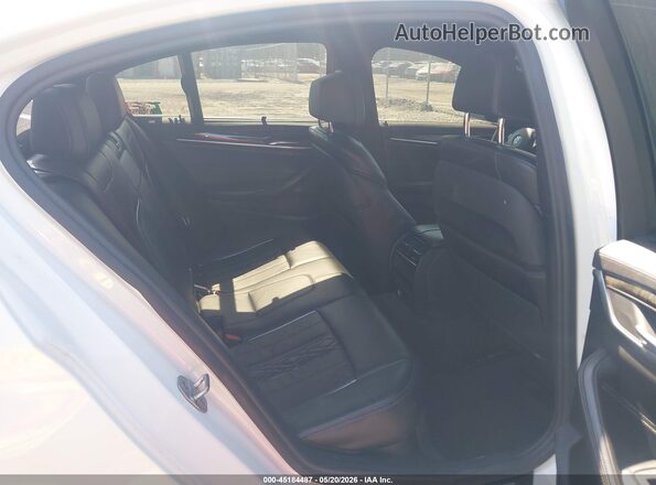 WBAJE5C36HG917095 2017 BMW 5 SERIES White Vista de la etiqueta del VIN