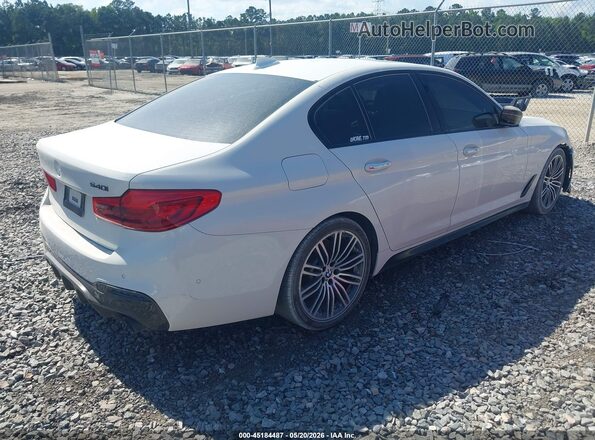 WBAJE5C36HG917095 2017 BMW 5 SERIES White Trasero derecho