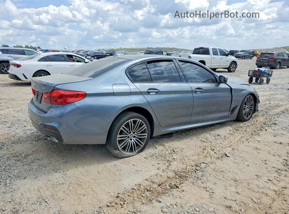 WBAJE5C57KWW13384 2019 BMW 5 SERIES Blue უკანა მარჯვენა
