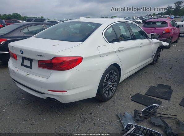 WBAJE5C59KWW40425 2019 BMW 5 SERIES Белый Задняя правая четверть