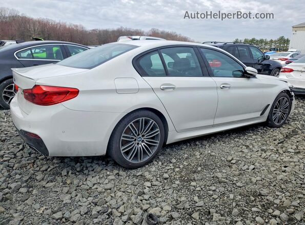 WBAJE7C30HG888317 2017 BMW 5 SERIES White Задня права чверть