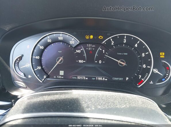 WBAJE7C36HG888886 2017 BMW 5 SERIES White უკანა სავარძლების ხედი