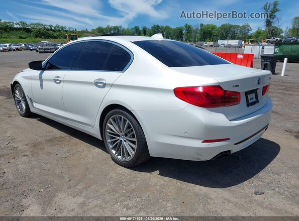 WBAJE7C37HG887424 2017 BMW 5 SERIES White Trasero izquierdo
