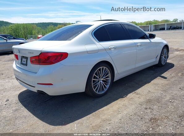 WBAJE7C37HG887424 2017 BMW 5 SERIES White Trasero derecho