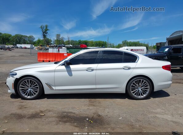 WBAJE7C37HG887424 2017 BMW 5 SERIES White Vista interior de 360 grados