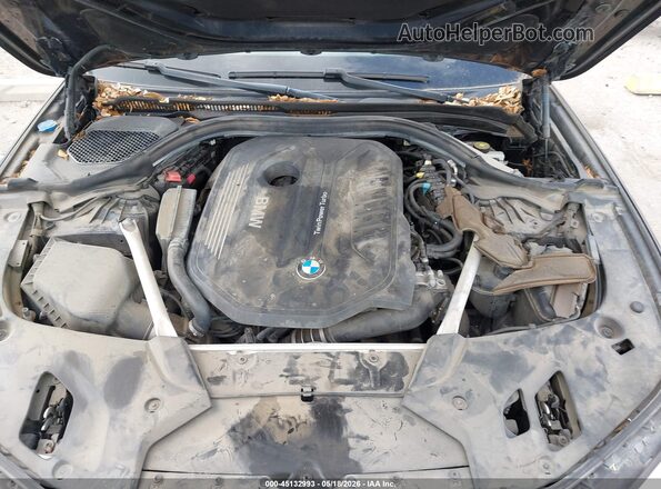 WBAJE7C50JWC56207 2018 BMW 5 SERIES Blue Vista trasera
