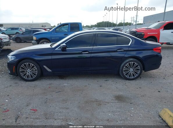 WBAJE7C50JWC56207 2018 BMW 5 SERIES Blue Vista interior de 360 grados