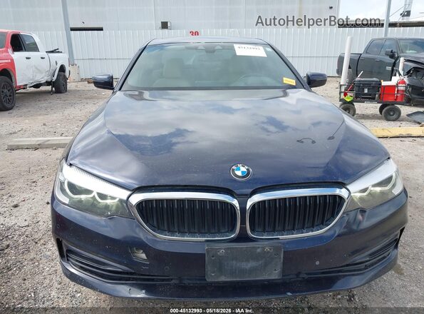 WBAJE7C50JWC56207 2018 BMW 5 SERIES Blue Vista del cuadro de instrumentos