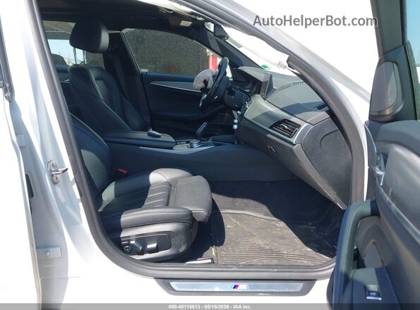 WBAJE7C50KWW20284 2019 BMW 5 SERIES White Front interior view