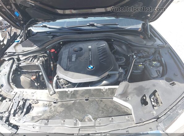 WBAJE7C52JWC54619 2018 BMW 5 SERIES Black Widok z tyłu