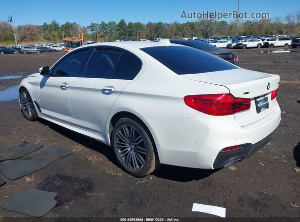 WBAJE7C56JG891360 2018 BMW 5 SERIES White Սալոնի հետևի տեսք