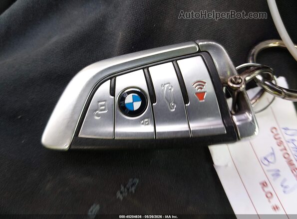 WBAJE7C59KG893198 2019 BMW 5 SERIES Silver Dashboard view