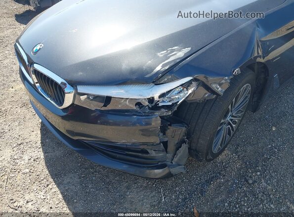 WBAJE7C59KG893234 2019 BMW 5 SERIES Черный Вид спереди