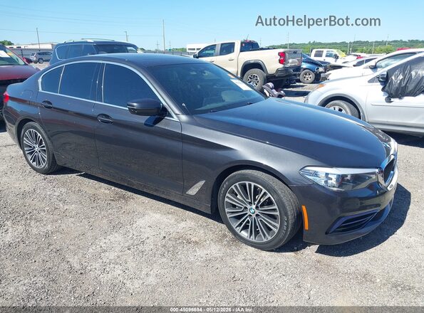 WBAJE7C59KG893234 2019 BMW 5 SERIES Черный Вид задней части салона