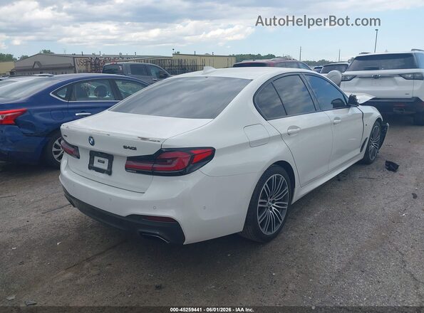 WBAJE7C5XKWW11138 2019 BMW 5 SERIES Белый Задняя правая четверть