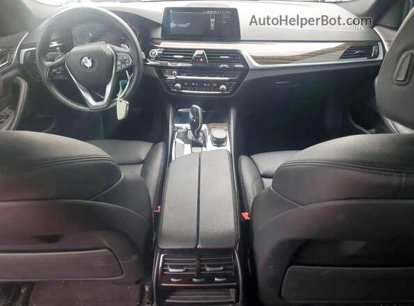 WBAJR3C01LWW67987 2020 BMW 5 SERIES White Dashboard view