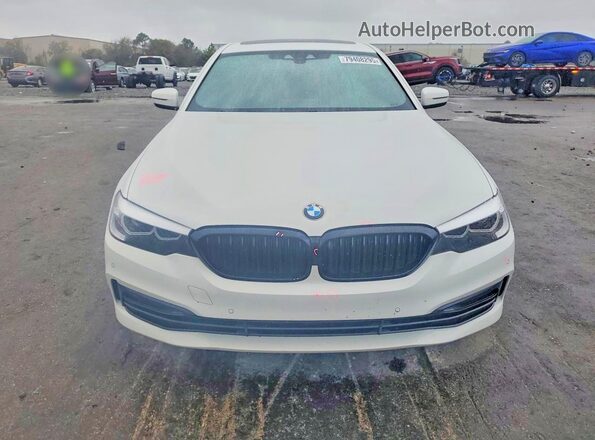 WBAJR3C01LWW67987 2020 BMW 5 SERIES White Front view