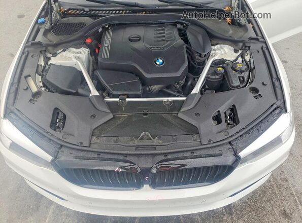 WBAJR3C01LWW67987 2020 BMW 5 SERIES White Rear interior view
