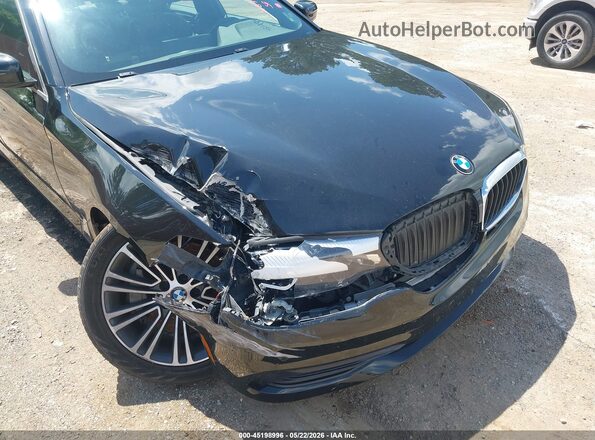 WBAJR3C08LWW64438 2020 BMW 5 SERIES Black Вид спереду