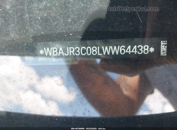 WBAJR3C08LWW64438 2020 BMW 5 SERIES Black Вид підкапотного простору