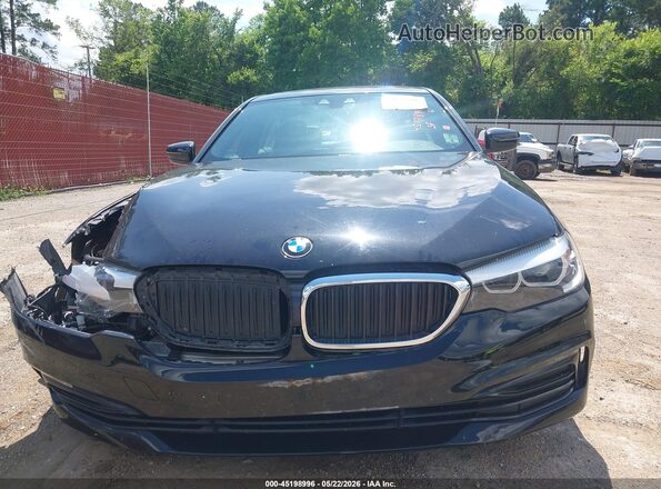 WBAJR3C08LWW64438 2020 BMW 5 SERIES Black Вид задньої частини салону