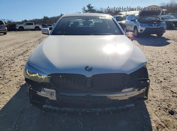 WBAJR7C04LWW65268 2020 BMW 5 SERIES White წინა ხედი