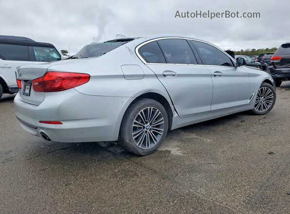 WBAJR7C05LWW65201 2020 BMW 5 SERIES Silver Հետևի աջ