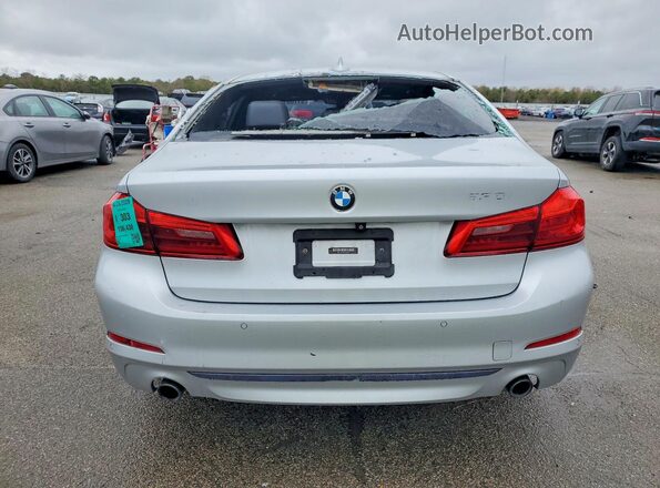WBAJR7C05LWW65201 2020 BMW 5 SERIES Silver Հետևի տեսք
