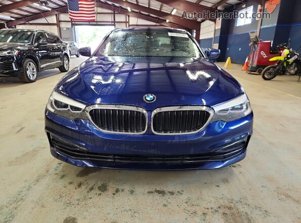 WBAJR7C06LWW62520 2020 BMW 5 SERIES Blue წინა ხედი