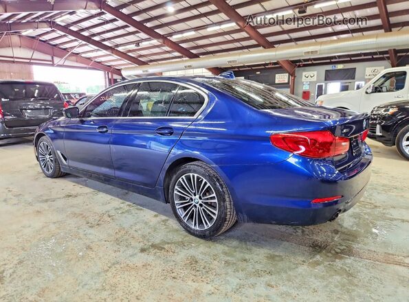 WBAJR7C06LWW62520 2020 BMW 5 SERIES Blue უკანა მარცხენა