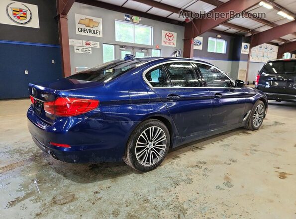 WBAJR7C06LWW62520 2020 BMW 5 SERIES Blue უკანა მარჯვენა
