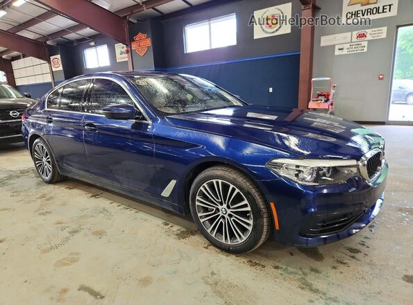 WBAJR7C06LWW62520 2020 BMW 5 SERIES Blue წინა მარჯვენა