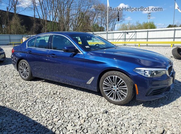 WBAJR7C07LCD65602 2020 BMW 5 SERIES Blue წინა მარჯვენა