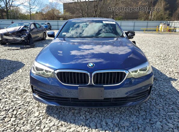 WBAJR7C07LCD65602 2020 BMW 5 SERIES Blue წინა ხედი
