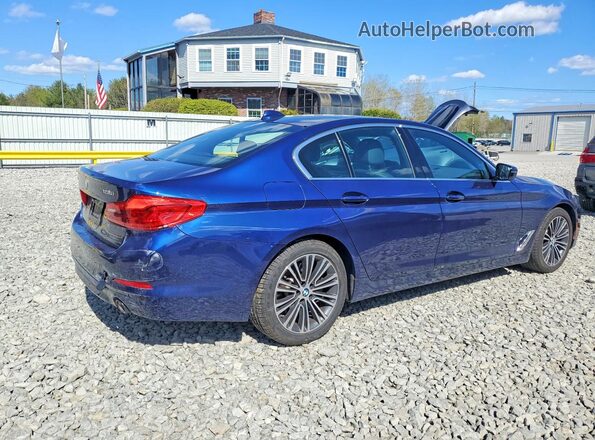 WBAJR7C07LCD65602 2020 BMW 5 SERIES Blue უკანა მარჯვენა
