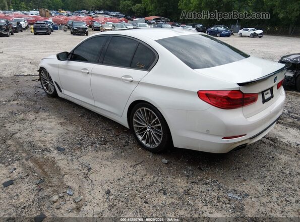 WBAJS1C01LCD39739 2020 BMW 5 SERIES White Հետևի ձախ