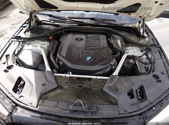WBAJS1C01LCD39739 2020 BMW 5 SERIES White Հետևի տեսք