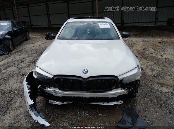 WBAJS1C01LCD39739 2020 BMW 5 SERIES White Սարքավորումների վահանակի տեսք