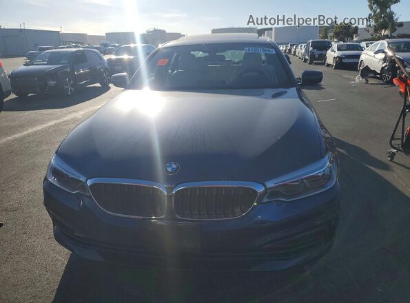 WBAJS1C03LCD74623 2020 BMW 5 SERIES Blue Դիմացի տեսք
